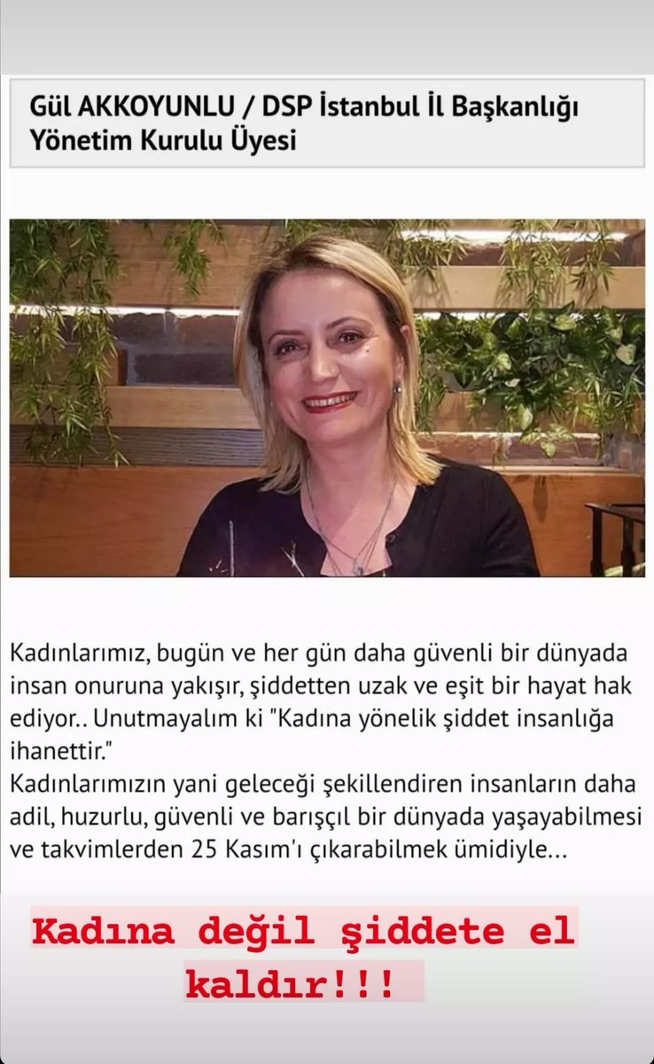 DspGul's tweet photo. KADINA DEĞİL, ŞİDDETE EL KALDIR!!!
25 Kasım Kadına Yönelik Şiddete Karşı Uluslararası Mücadele Günü’nde, Demokratik Sol Parti (DSP) İstanbul İl Başkanlığı Yönetim Kurulu Üyeleri ve DSP İstanbul İlçe Başkanları, kadın şiddetine karşı mesaj yayınladı.

https://t.co/ECUa9ng9Sj https://t.co/etZW0O4wni