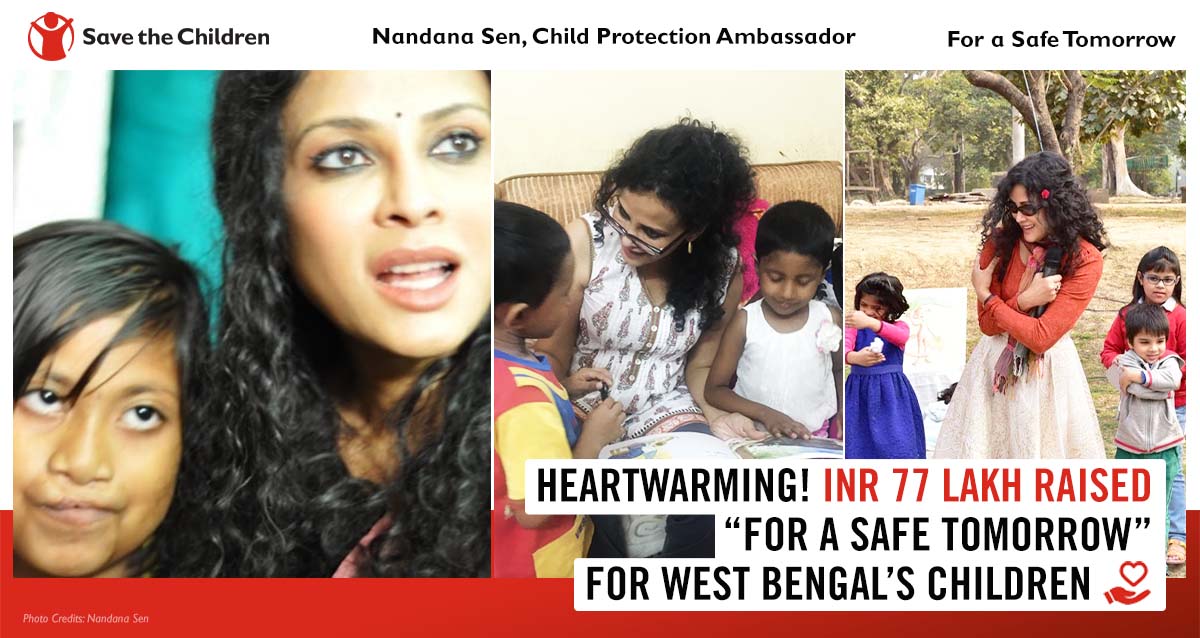 balrakshabharat's tweet photo. Many thanks! We’ve met our initial target of INR 72 lakh to protect children in #WestBengal orphaned by #COVID19 & #CycloneYaas. A big thank you to our Child Protection Ambassador @nandanadevsen for her relentless efforts & determination to #SaveSupportSecure vulnerable children. https://t.co/enlSJn4sed