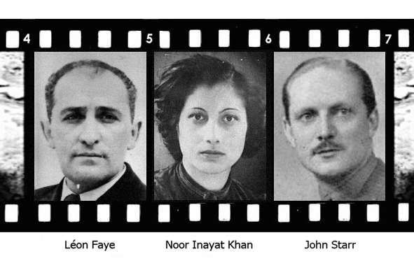 SOEhistory's tweet photo. 🅾🅽  🆃🅷🅸🆂  🅳🅰🆈
𝗡𝗢𝗩𝗘𝗠𝗕𝗘𝗥 𝟮𝟱, 𝟭𝟵𝟰𝟯: Noor Inayat Khan escaped from the SD Headquarters in Paris, along with fellow SOE agent John Starr and resistance leader Léon Faye, but were recaptured in the vicinity. #NoorInayatKhan #JohnRenshawStarr #LéonFaye #SOE #WW2 https://t.co/cv9g28y57t