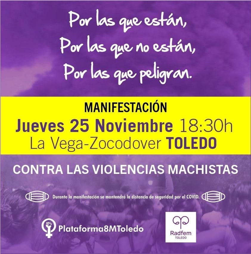 sagrenas's tweet photo. Nos vemos está tarde en las calles!! #NiUnaMenos #25N #Hartas25N #stopviolenciadegenero https://t.co/pNyFeGJOBc