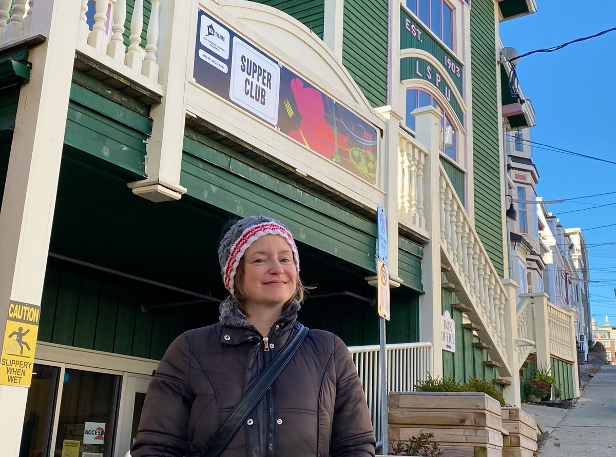 GerriLynnMackey's tweet photo. Looking for an entertaining evening out on the town? Super Club opens tonight at the @RCAatLSPUHall. @590VOCM chats with writer and actor, Willow Kean about the production.  @VOCMBen @nicolefromtown https://t.co/3u5Oi7QYjX