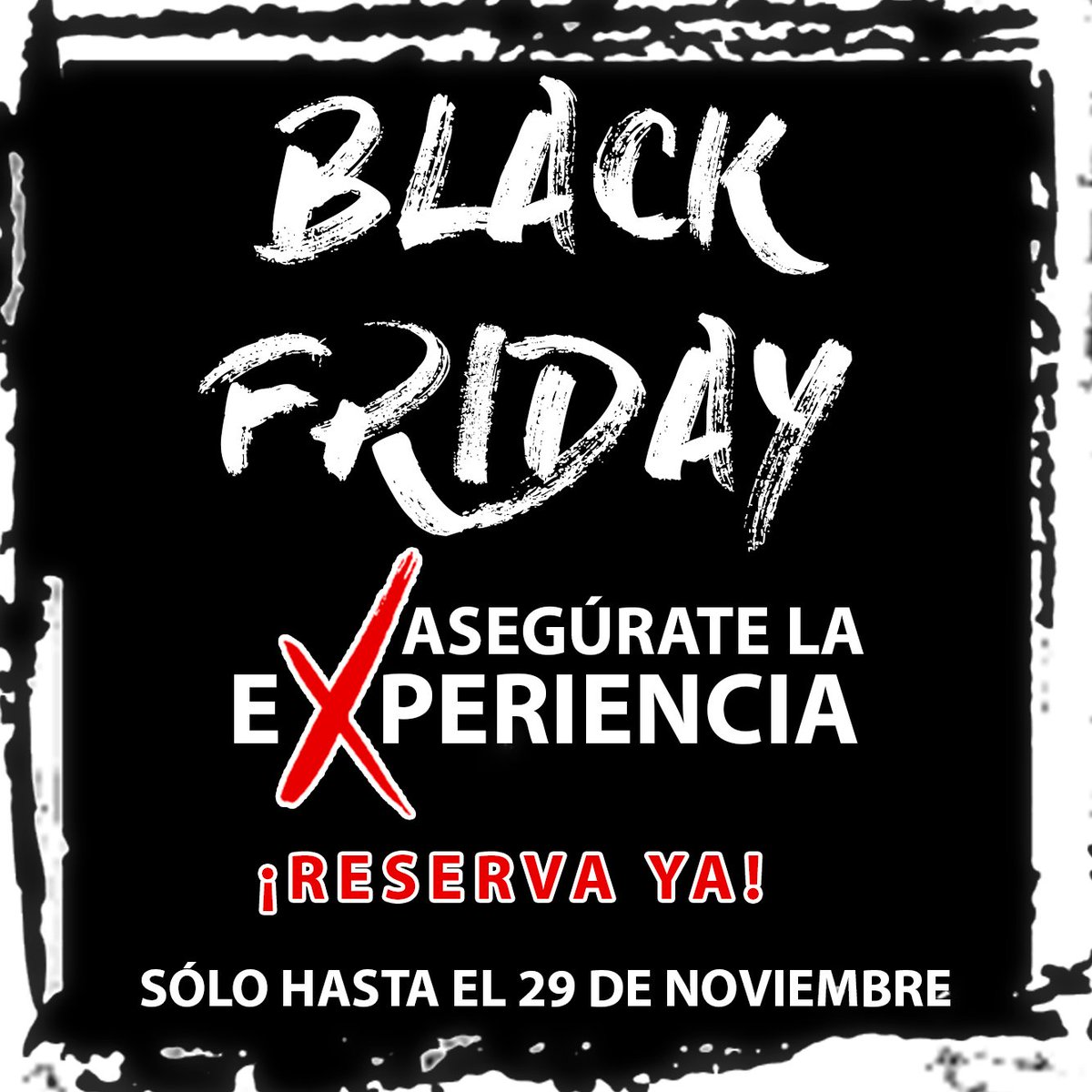 Ya estamos de lleno en el #blackfriday accede al Link y flipa con las ofertas! Si no están en el catálogo usa el código BF21 para las ms de 3000 actividades en todo Xmigrations

xmigrations.com/black-friday-2…