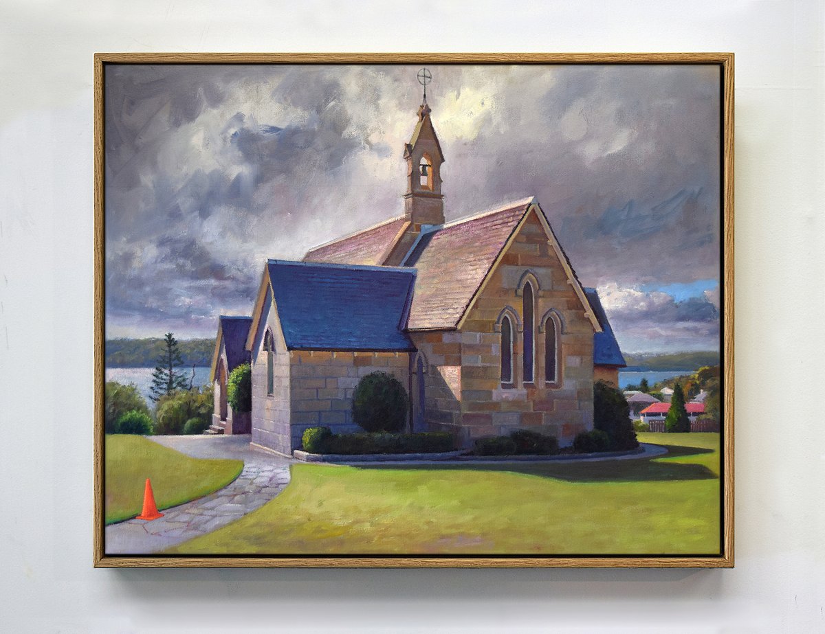 mayspacesyd's tweet image. EXHIBITION • Kevin McKay
Final days! til 30 Nov

“This modest church was built in 1865 on a rock above a fishing village and is named appropriately after the patron saint of shipbuilders and fishermen."
mayspaceonline.com.au/exhibitions-bl…

#mayspacesyd #mayspace #watsonsbay #easternsuburbs