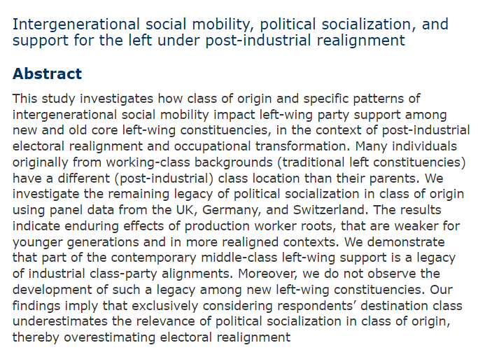 Join us next Tuesday at 15.00 (CET). @macarena_ares will present her paper (with @VanDitmars) on intergenerational social mobility and support for the left, discussed by @gmvidl, in the 2nd session of the #DIGCLASS Seminar Series👇 ec.europa.eu/jrc/en/event/w…