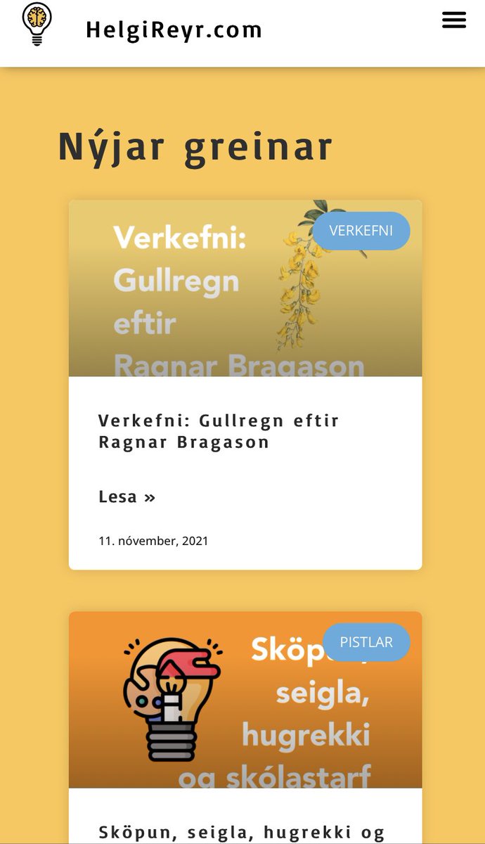 FSnorra's tweet photo. D8. Ég mæli með að fólk skoði síðuna hans @HelgiReyr þar er að finna skemmtileg verkefni og gagnlegar upplýsingar fyrir kennara  #12dagatwitter https://t.co/uGWb7Ged5f https://t.co/fOX4vyVqjx