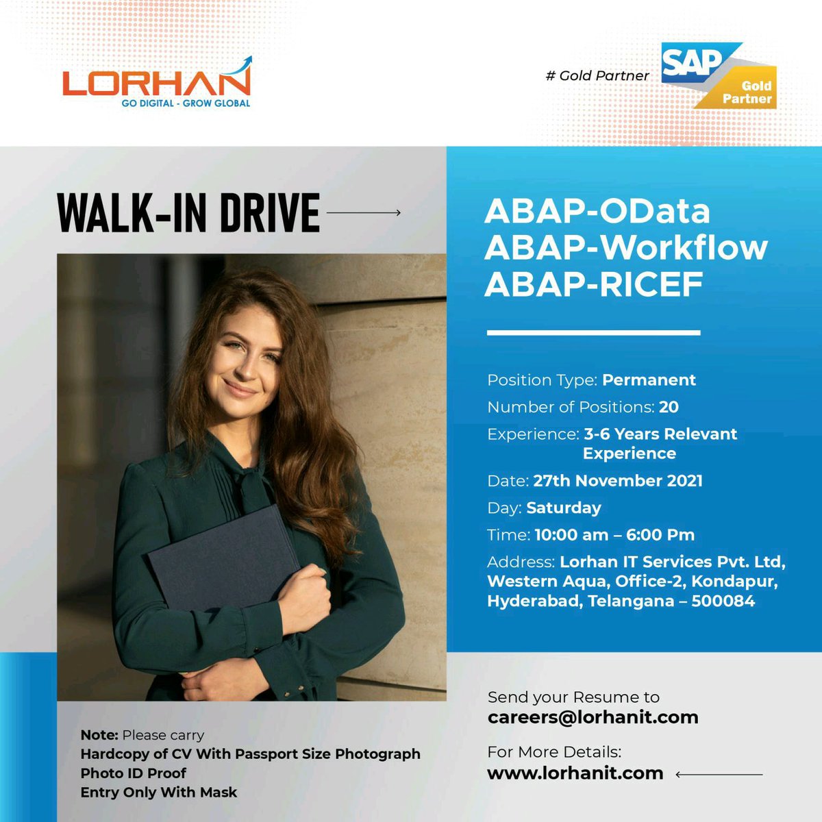 GlobalCoachITA1's tweet photo. #sap #Hiring #abapers #abapjobs #job https://t.co/7k4mZtbF0P