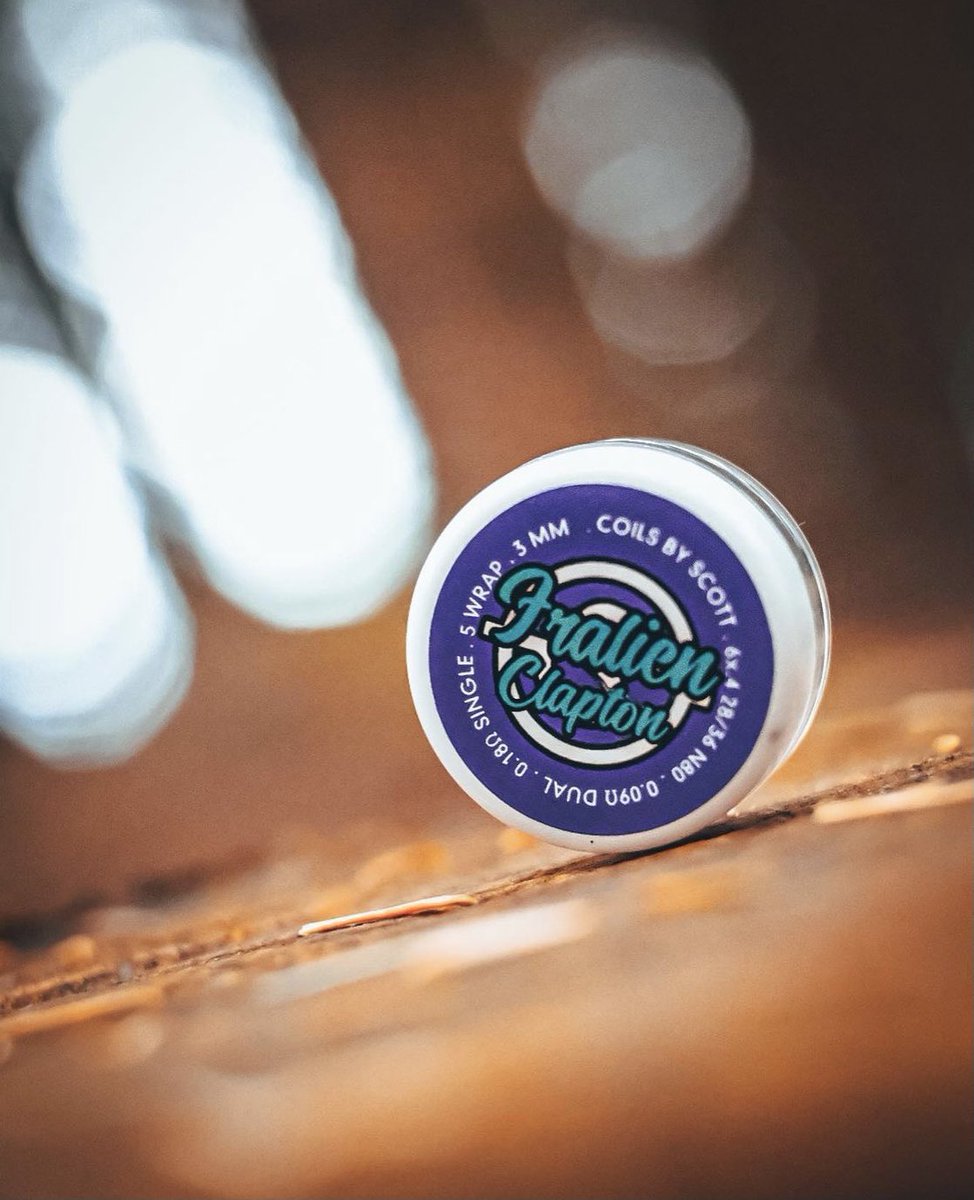 *FRALIEN CLAPTONS*
coilsbyscott.co.uk

#vapeshop #vapefam #vapeon #vapelove #vapedaily #vapecommunity #vapelife #vapelyfe #vapefamily #vapelifestyle #vapers #vapenation #vapesociety #vaporizer #vapor #vapepics #vapeworld #vaper #vapetricks #vaping #vapestore #subohm