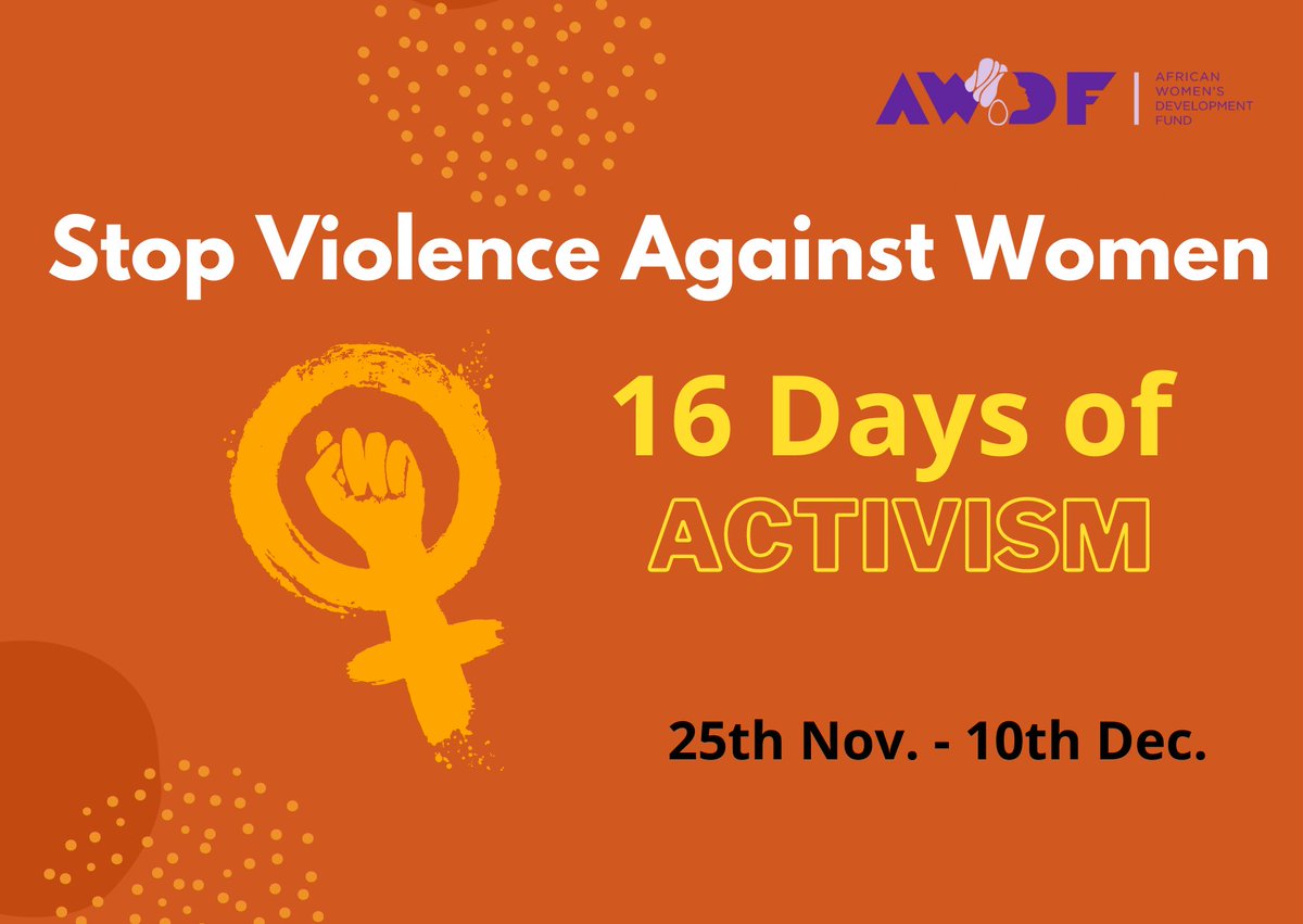 awdf01's tweet photo. #ViolenceAgainstWomen is a crime and a violation of their human rights. Join the campaign, raise your voice and #SpeakOut to end it.
#16daysofactivism https://t.co/BxRFx1lN6N