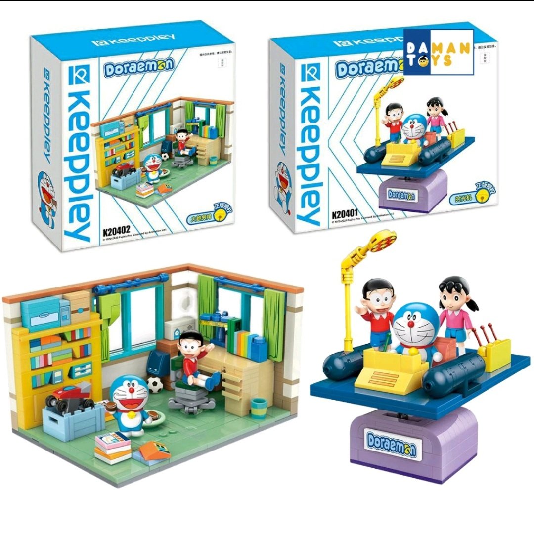 Txtfrompopcult's tweet photo. 🐱 Keeppley Bricks Kamar Nobita Doraemon figure diorama 

Harga: Rp174.900 - Rp399.900. 
Link: https://t.co/BbgQ1UidHo https://t.co/Mrodb5AhaE