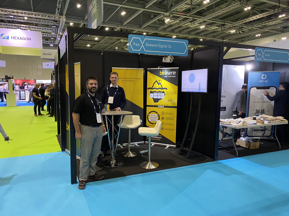 vmuntesIT's tweet photo. @BeawreRisk represented at the #DCW2021 . Working to revolutionize how risk is managed in your workflows leveraging AI! #RiskManagement https://t.co/jigfysv1VP