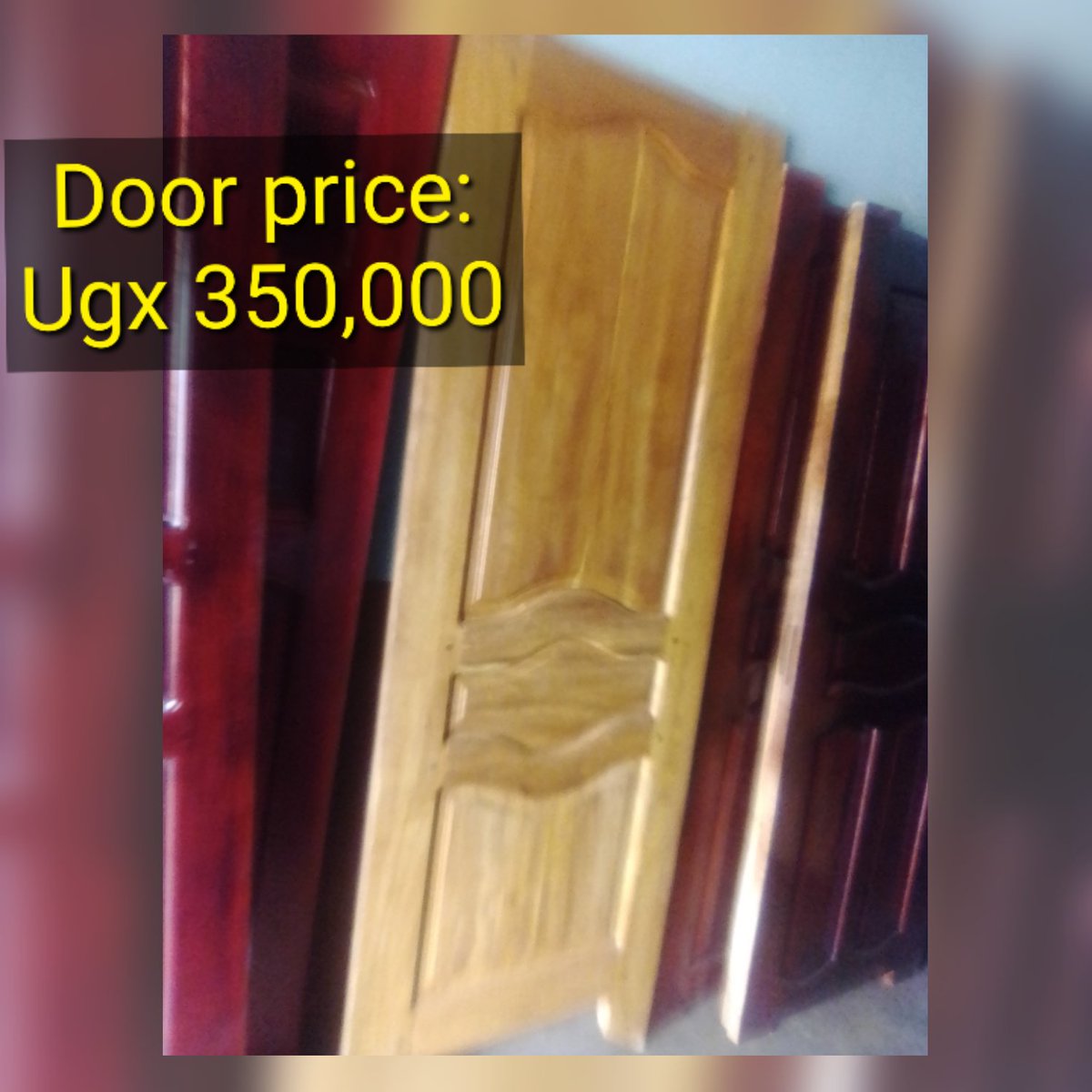 MSSproperties1's tweet photo. Well vanished strong wooden doors available in plenty in JinJa-Bugembe at an affordable price. Buy or book yours now by inbox here or call/WhatsApp us on +256706209659 for details. https://t.co/wxhwIoXjN7