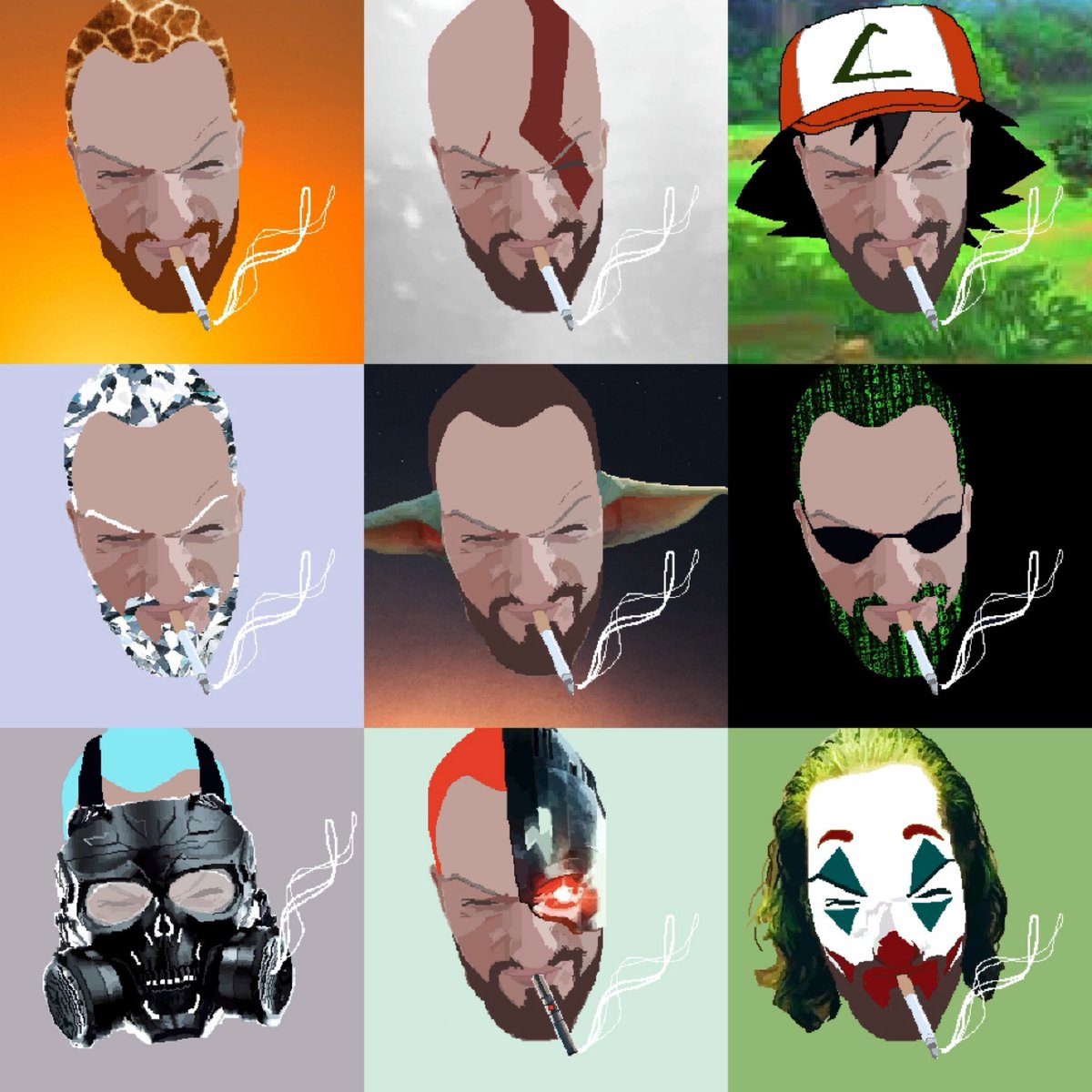 TheSmokinDude's tweet photo. 🍾🥳🍾 50 DUDES MINTED 🍾🥳🍾

Which one is your favourite? 

#nft #NFTCommunity #nftcollectors #WomeninNFTs #NFTdrop https://t.co/bZ8Q3OEQLR