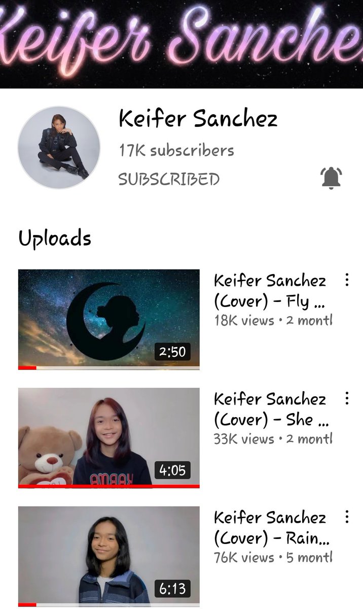 alienfangirllll's tweet photo. Keif, happy 17k subscribers on your 17th birthday! @KeiferSanchez_ #keifersanchez Happy Birthday! https://t.co/ixtJR6J9vG