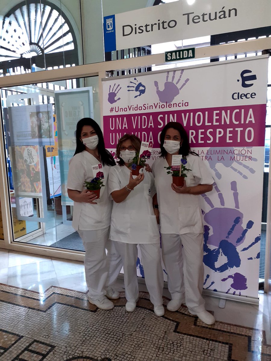 zugasti1966's tweet photo. Comparte un pensamiento y alza la voz para decir NO mas Violencia, nosotros desde La Junta Municipal Distrito Tetuan , nos unimos a la campaña contra la violencia de género.  #UnaVidaSinViolencia @Clece_ #ViolenciaDeGenero #25N #ViolenciaContraLaMujer https://t.co/RqIiq8wwsX