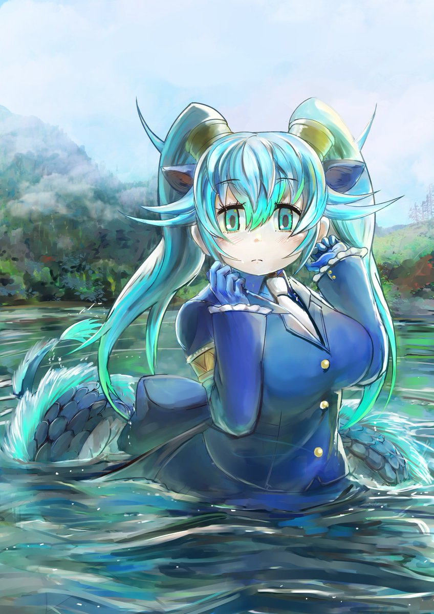 「セイリュ 」|ふじたかなすのイラスト