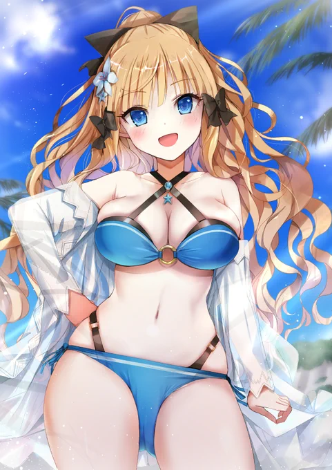 水着サレンさん!
プリコネ絵いっぱい描いてきたけど今更初めて描いた 