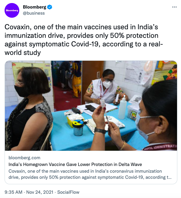 IndicHistory's tweet photo. Remember that shoddy research story by NYT on how the 'shramik trains became super spreaders'? 

https://t.co/UxW1zvcKhp

This piece by @business is just as bad.

#IndicThread https://t.co/5MEUlxgSoW