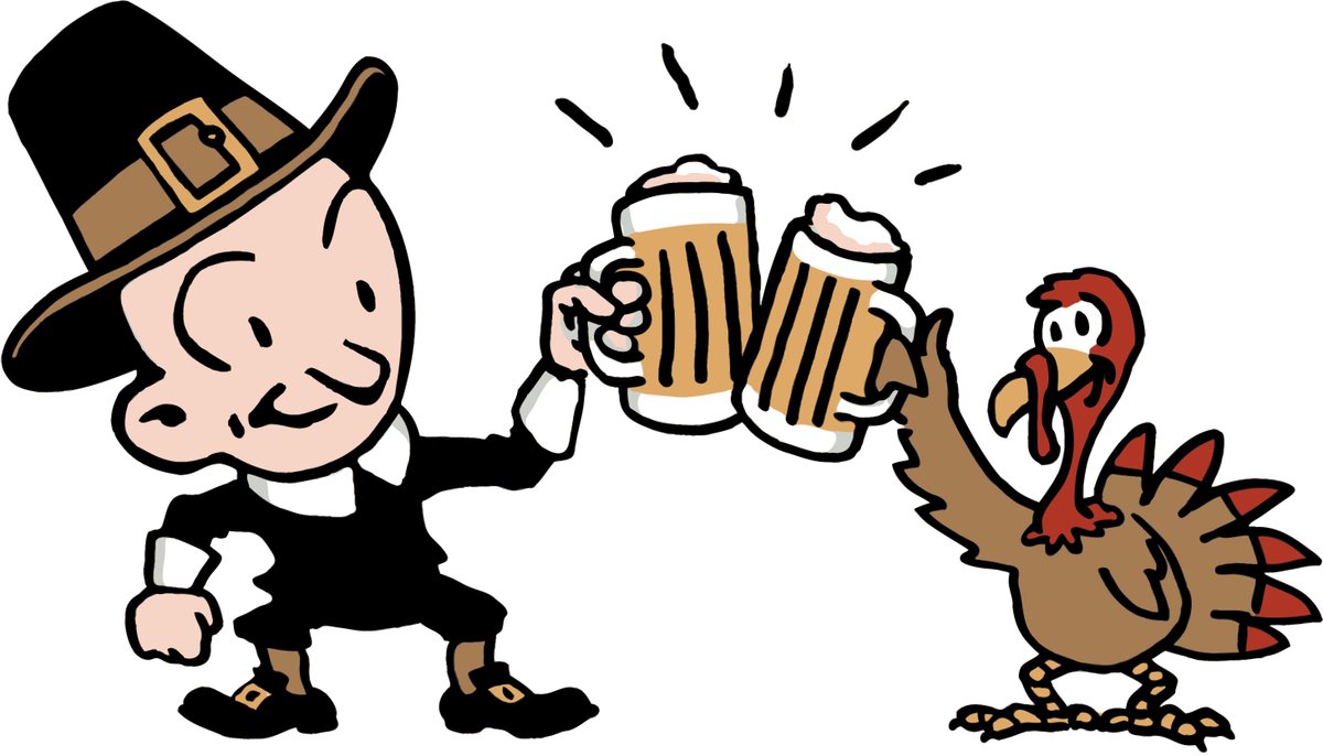 We would like to wish you a happy Thanksgiving day! 😀😀
Let's celebrate with a good Beer 🍻🍻

#NFT #Thanksgiving #beerlovers