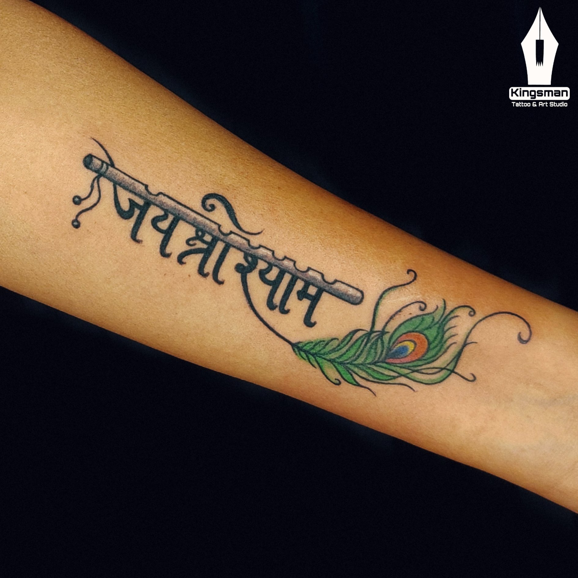 tattoo on wirst khatushyam ji tattoo by anurag chouhan tattoo nasha   Tattoo quotes Lioness tattoo Chakra tattoo