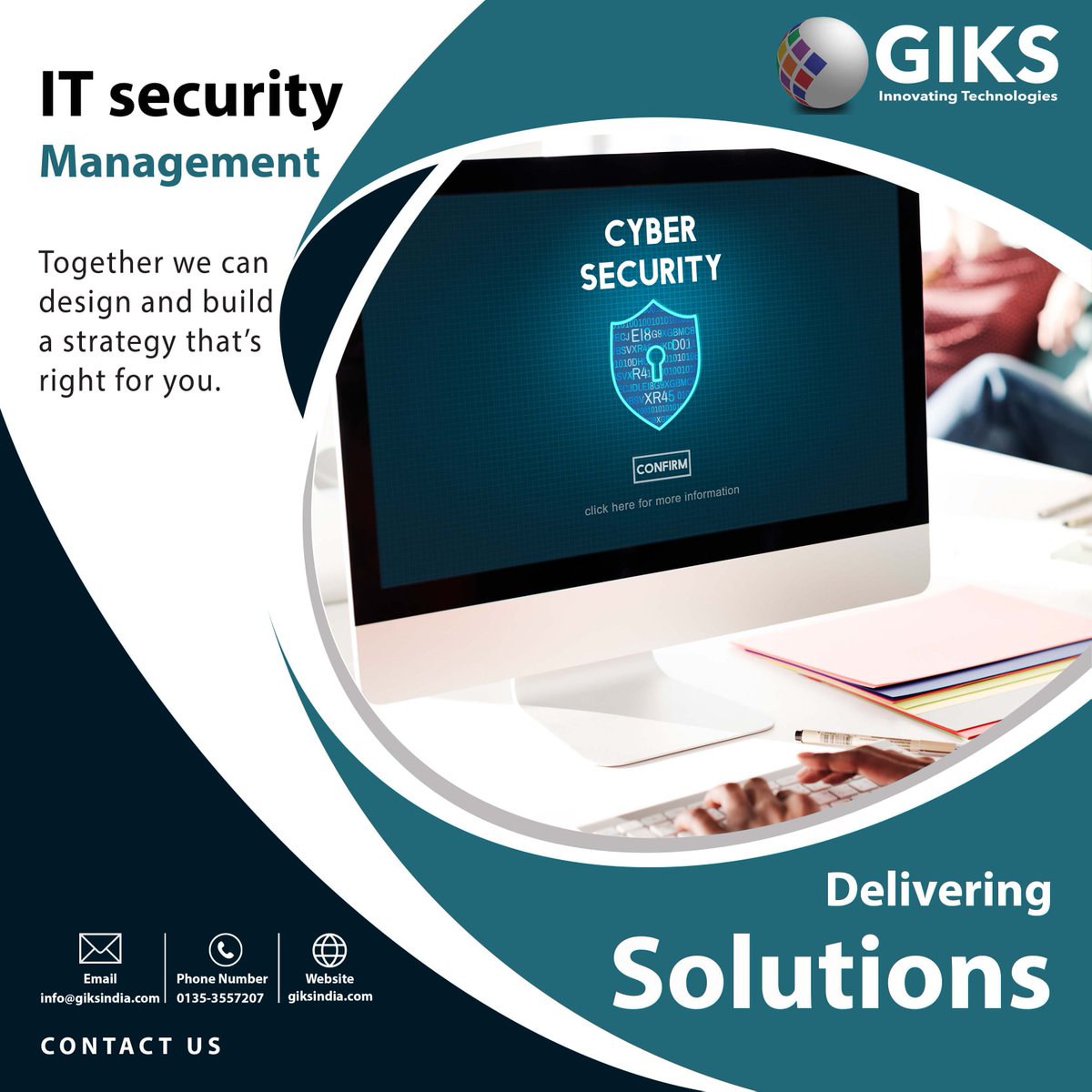 infogiksindia's tweet image. Team of experts with necessary IT security skillsets will help your organization to reduce #business risks &amp;amp; financial impacts.
E-mail : info@giksindia.com 
Contact no : 0135-3557207, 91-7500872014

#businesstips #ITSecurityManagement #informationtechnology