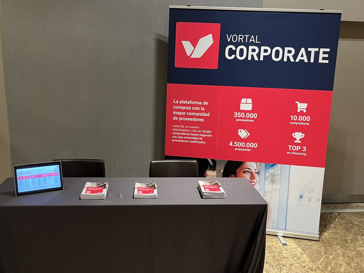 josearistegui's tweet photo. Ya estamos @vortal_es en el evento #cponet con más de 400 compradores, os esperamos a todos en nuestro stand https://t.co/esClrQpRLW