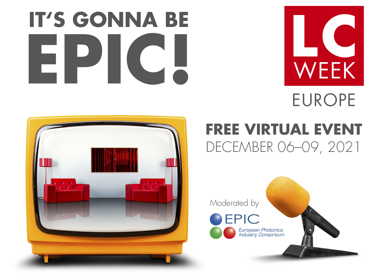LaserComponents's tweet photo. Join LC Week - An entertaining journey covering the diverse world of photonic technologies. Moderated by EPIC, you can expect nothing less than “IT’S GONNA BE EPIC!” https://t.co/j7OaBmyk0X

#lcweek #photonics #optics #laser #optoelectronics
@josepozo @EPICassoc https://t.co/EG4pwwSOzL