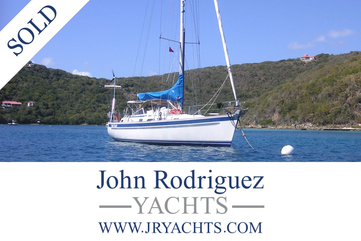 JRyachts's tweet photo. The Hallberg Rassy 40 For Sale with John Rodriguez Yachts is now SOLD.
Do you have a similar yacht for sale? If so we are always seeking quality cruising yachts for active buyers. Please see https://t.co/hWbvq0E87O or our full list of yachts at https://t.co/iLovZ1VcNF https://t.co/ZBSGPYfRK5