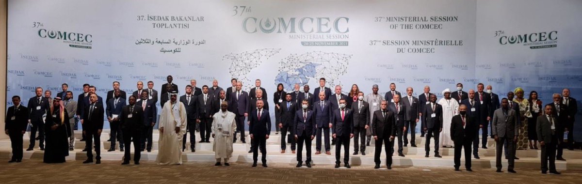 37. COMCEC Bakanlar Toplantisi’na Islam Kalkinma Bankasi’nin yeni Baskani Dr. Al Jasser ile birlikte katildik. Toplanti ana gundemi “Mikro İşletmeler ile KOBİ’lerin Covid-19 Salgınına Karşı Desteklenmesinde İslami Finans’ın Rolü”