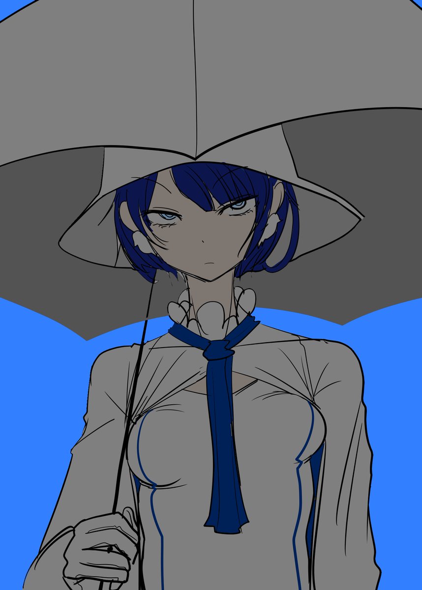 気合入れて描こうとして失敗した 