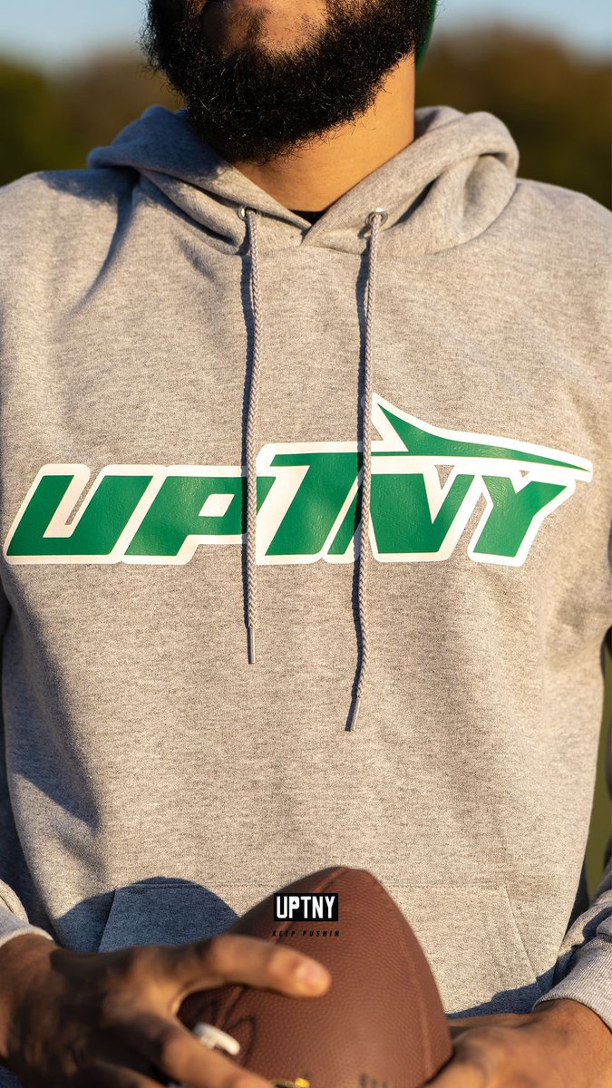New UPTNY Drop “Gridiron Classic” 
“Big Blue” &amp; “Gang Green” Hoodies
Available Now
On UPTNY.com || 
Shot by: @dotshotit || 
Models: @sean_bme &amp; @bigbag_biz ||
#UPTNY #KEEPPUSHIN ♠️