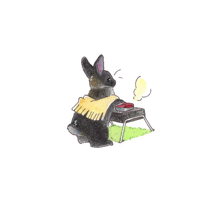 うさぎさんのキャンプ🏕️

できたかなぁ～♪ 