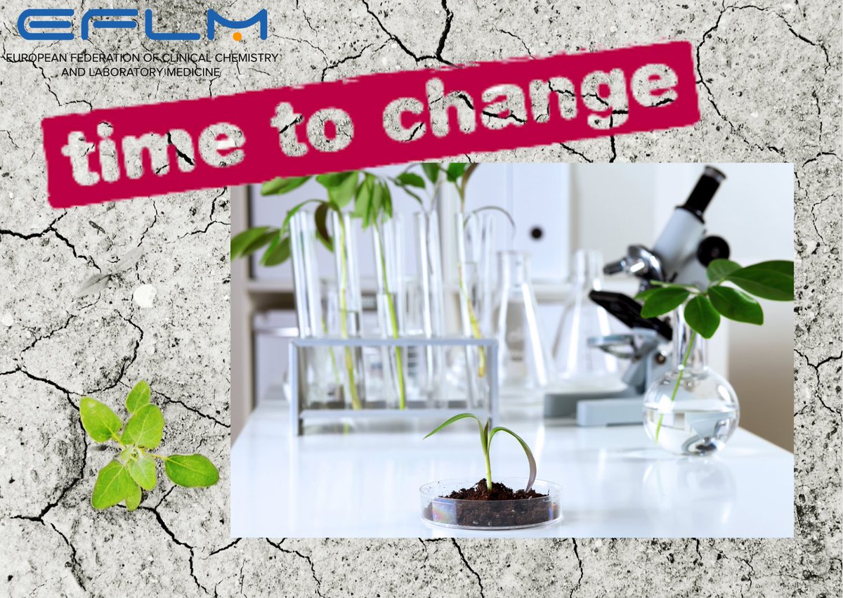 _EFLM's tweet photo. New EFLM Task Force - Green Labs!π²ππ§
EFLM TF-Green Labs chair is Prof. Tomris Ozben.
Updates coming soon on https://t.co/pGu00XxA69!
#EFLM #CCLM #TFGL #SDG #EGD https://t.co/LIQyZzs26a