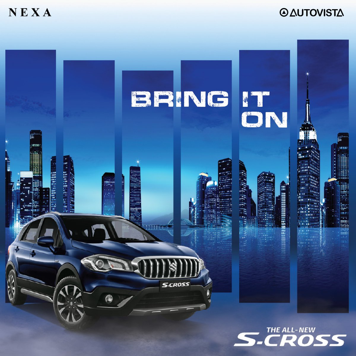ExcellAutovista's tweet photo. Nexa S-Cross🚘. Born to perform.
Visit us on: https://t.co/Ezlq5UkTti Call us on: 9209200071 Email us on: info@autovista.in
#Nexa #nexacar #nexa2021 #scross #drivescross #NEXAcars #nexaexperience #booknow #visitus #mumbai #excellautovista https://t.co/aq3rmeByO4