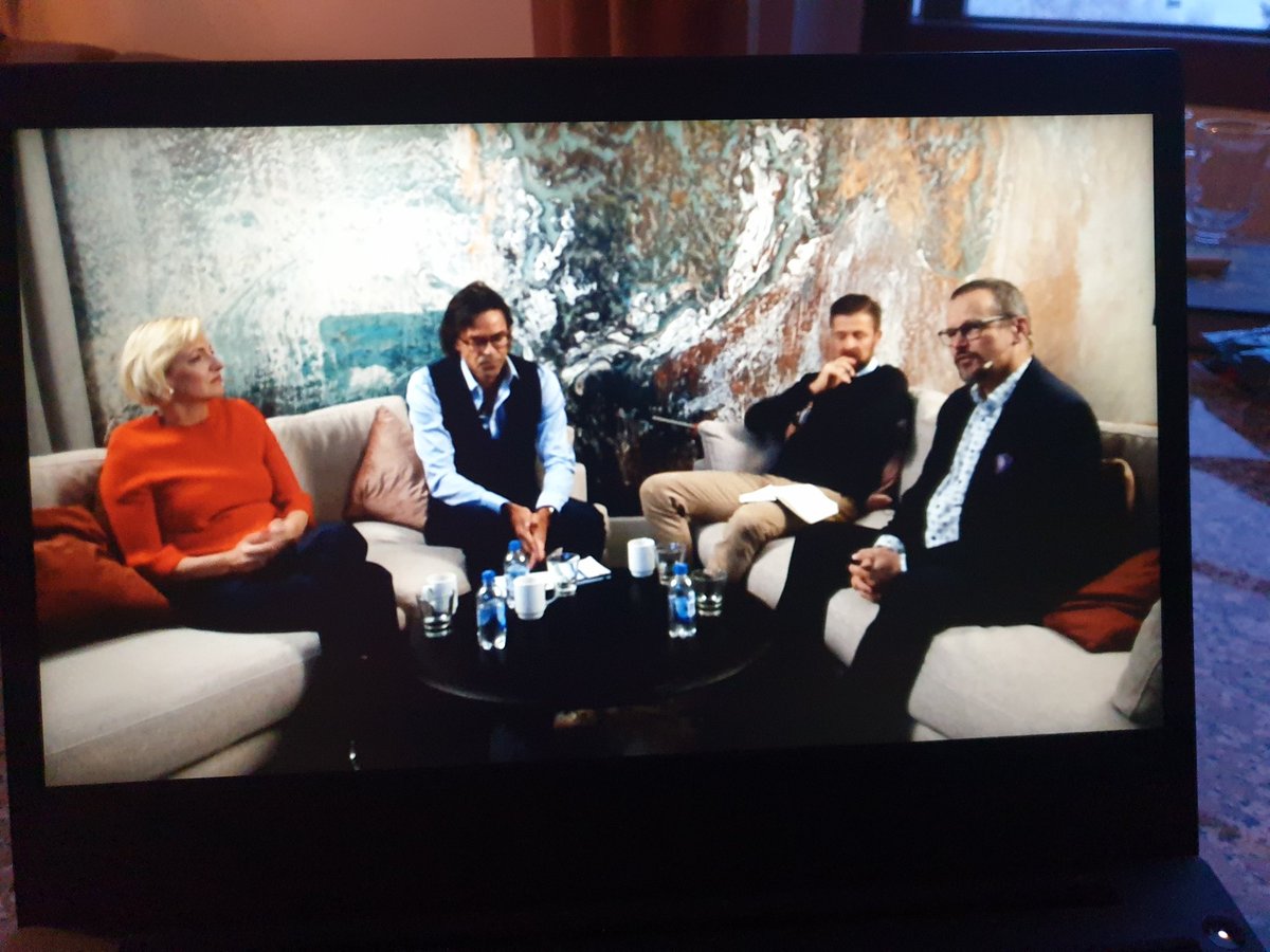 Loistava seminaari menossa. "Ei ole työterveyttä ja työn ulkopuoliista terveyttä, on vain terveys". @AavaLk, Mika Järvinen, <a href="/AuraOssi/">Ossi Aura</a>