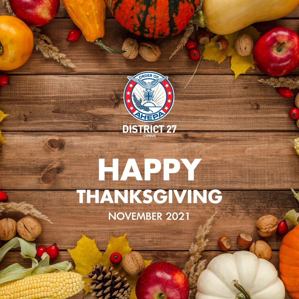 ahepacyprus's tweet photo. This year, we are grateful for our health, our safety and the return to normality. We wish everyone a Happy Thanksgiving and to cherish your moments with your loved ones!

#AHEPACares #HappyThanksgiving https://t.co/CHyDpJB6Cw
