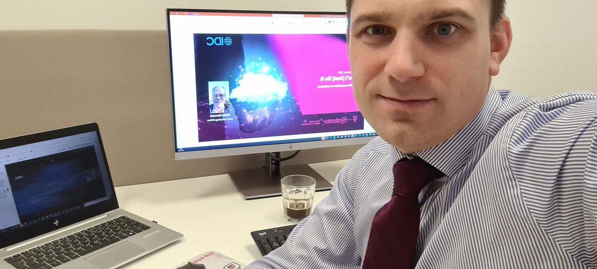 PeterHecht's tweet photo. Morgenkaffen er brygget. Præsentationen klar. Ser frem til en spændende dag med @IDCNordic på Multicloud 4.0 😀

@TSystemsUK

#IDCMulticloud21
#idcmulticloud2021 #tsystems #multicloud #dontjustdoit https://t.co/pIPtOlkddn https://t.co/VWojNGudrp