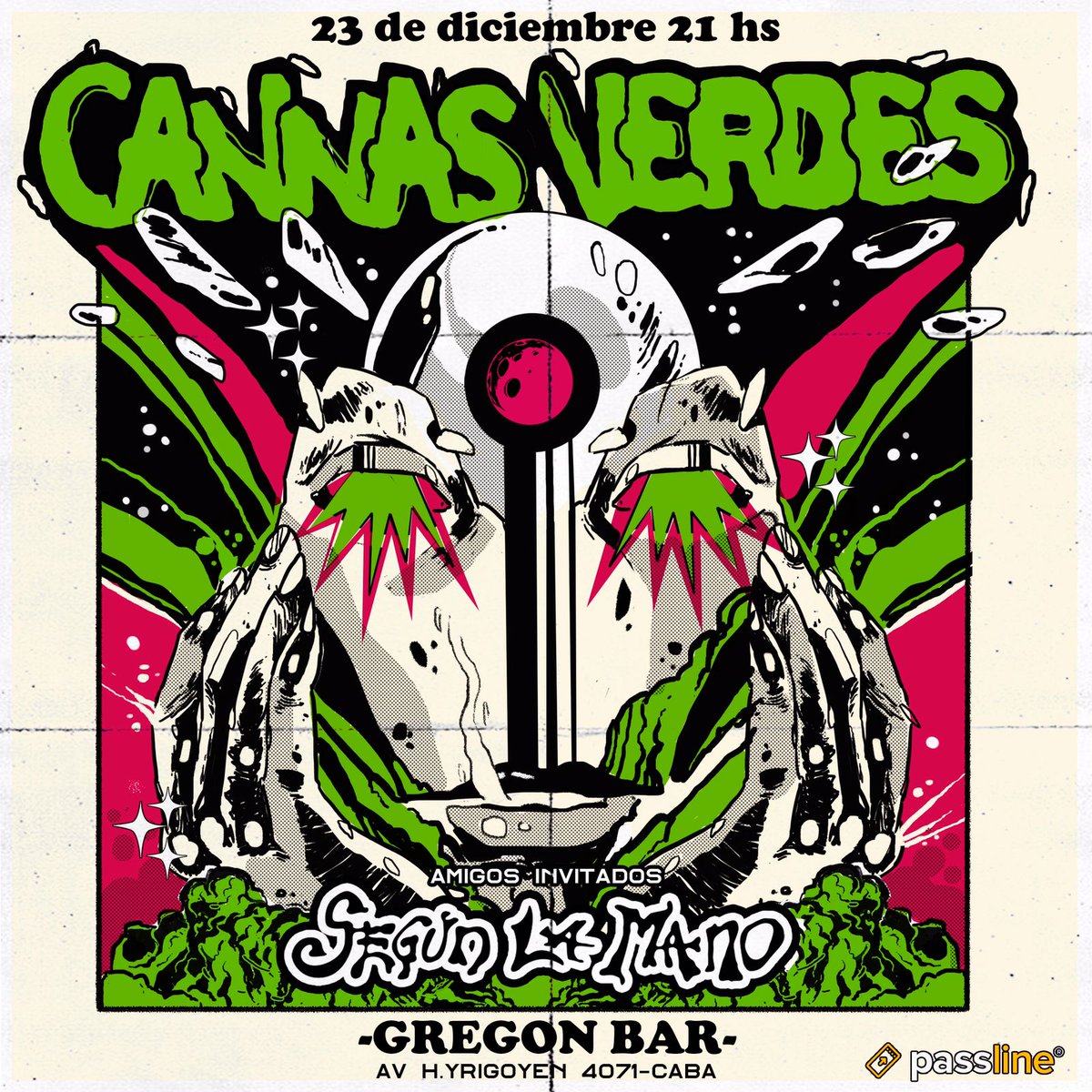 🔈Despedimos el año en Gregon Bar
🎟️Entradas a la venta en passline
passline.com/eventos/cannas…