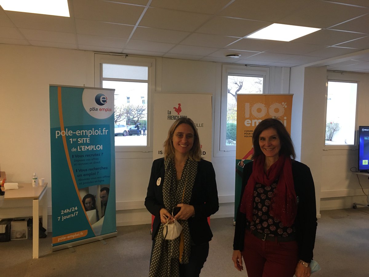 Job dating inversé à L'Epopée à Marseille par les entreprises du numérique: les employeurs viennent à la rencontre des candidats#100pour100emploi ça démarre!