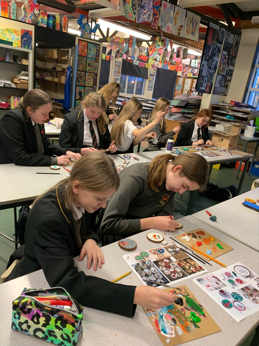 St_John_Fisher's tweet photo. Pupils have been super busy again at Craft Club this week. Hand painted log decorations will be on sale soon!
๐จ๐ชต๐๐
๐คถ ๐ฉ๐ปโ๐จ๐จ๐ปโ๐จ
#craft #christmas #decorations #logslice #charityGet https://t.co/b3ACScCJCC
