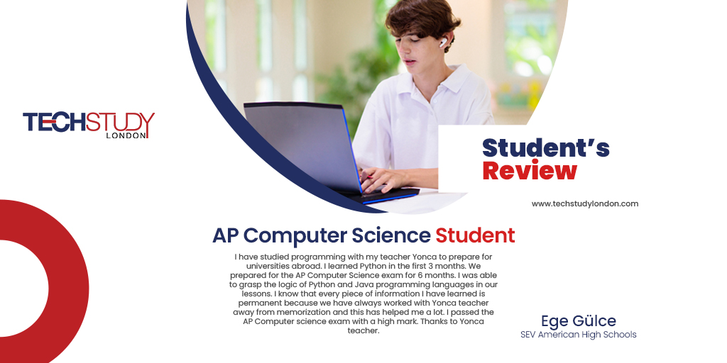 techstudylondon's tweet image. Student’s Review!

Comment by our student Ege Gülce.
#techstudy #techstudylondon #codeeducation #studentscomments #Java #javacoding