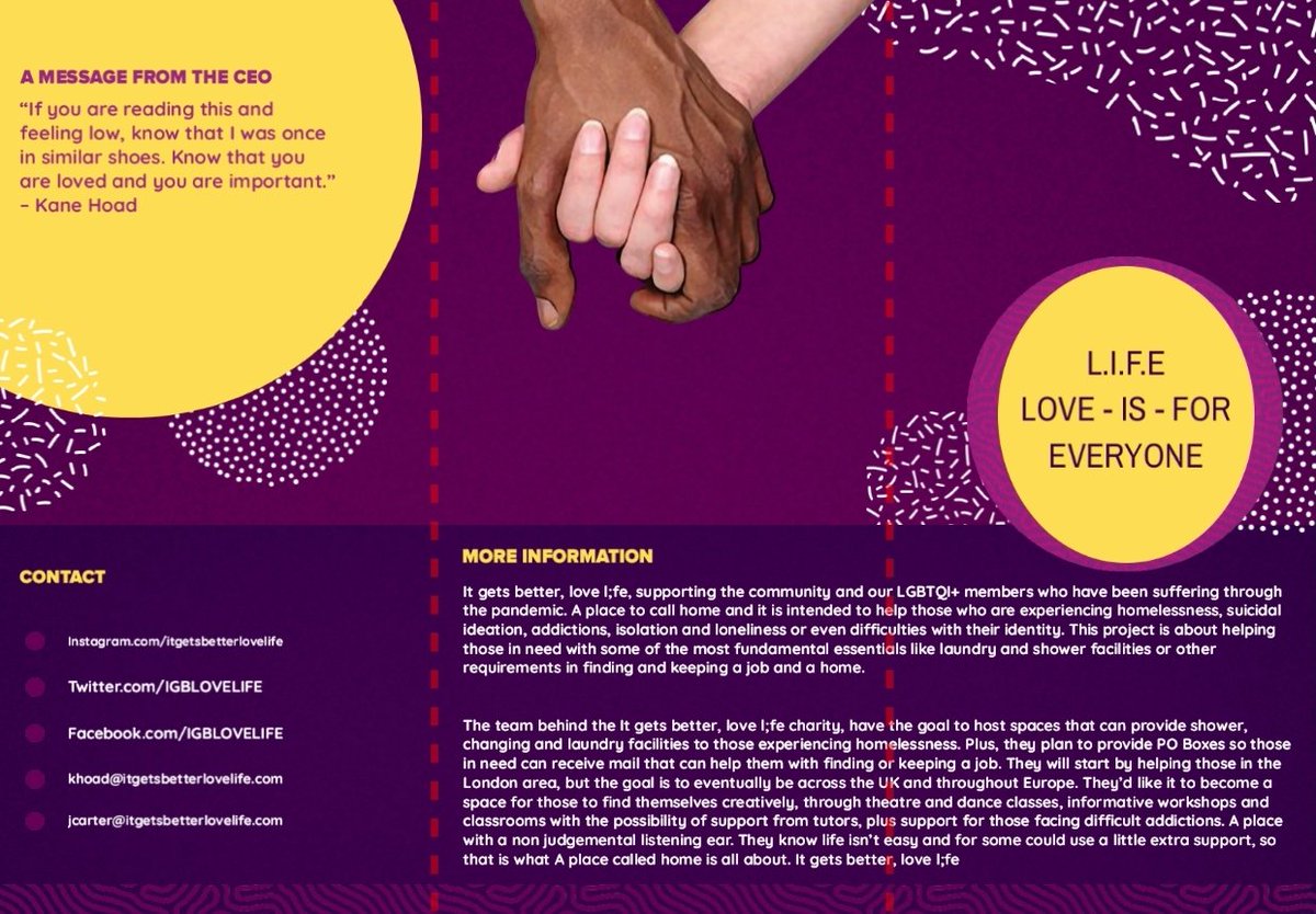 IGBLOVELIFE's tweet photo. New flyers are on the way; with more information! Just want to say, a huge THANK YOU 💜💛 to all that have supported thus far. Have a great day today everyone #itgetsbetterlovelife #love #life #abettertoday #abrightertomorrow https://t.co/vwTFgqeWKZ