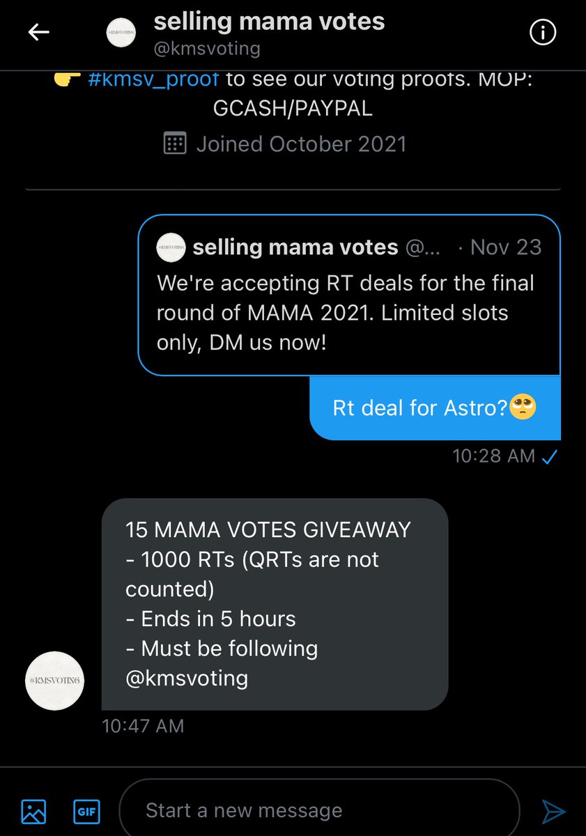 PatpatRoha's tweet photo. Deal for @offclASTRO 
1000 RETWEETS in 5hours for 15 MAMA VOTES
Follow @kmsvoting 
Tag your moots! https://t.co/dwcmKS9Mby