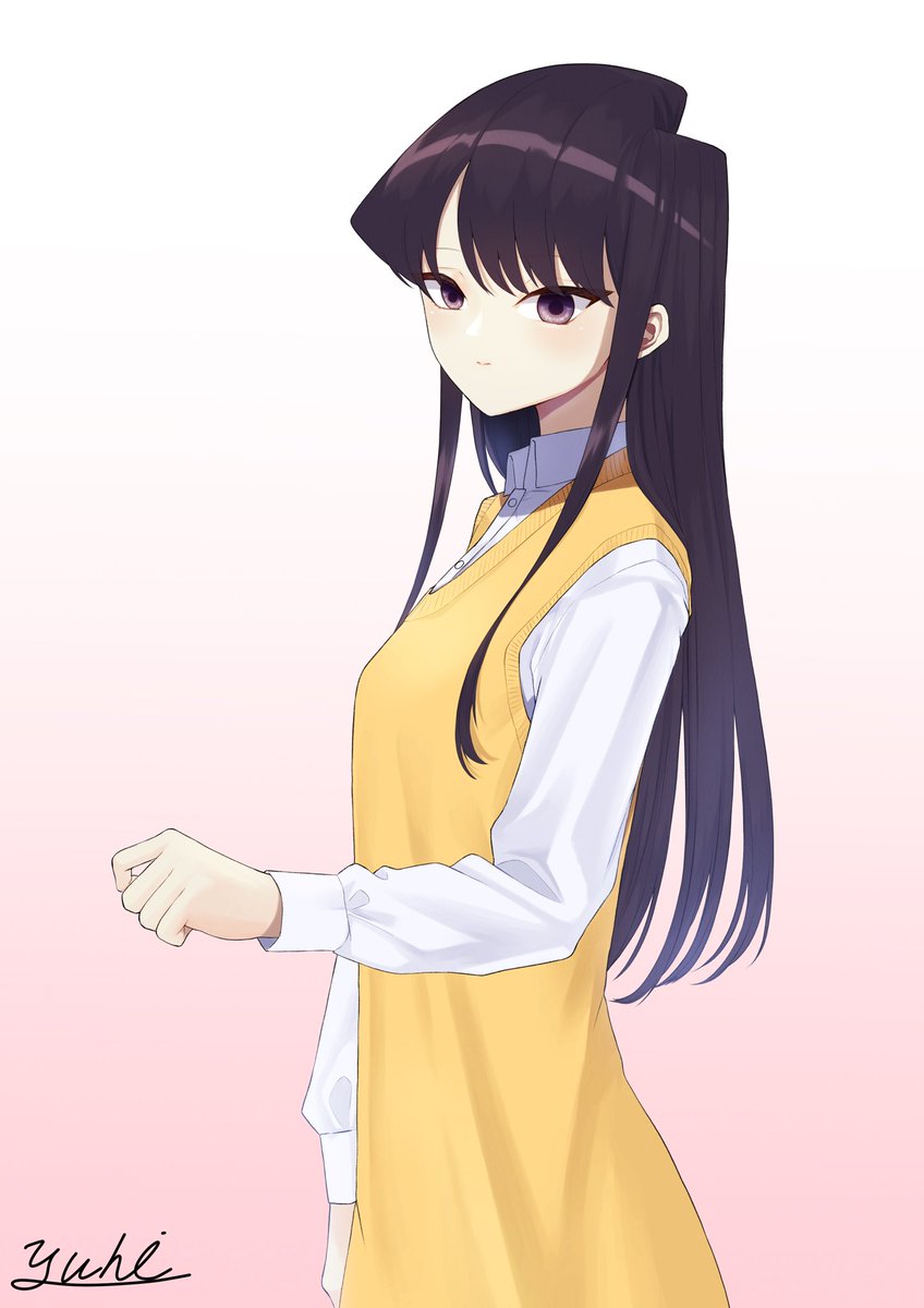 古見硝子 「古見さん。#古見さんはコミュ症です #イラスト #古見 古見硝子 「古見さん。#古見さんはコミュ症です #イラスト #古見