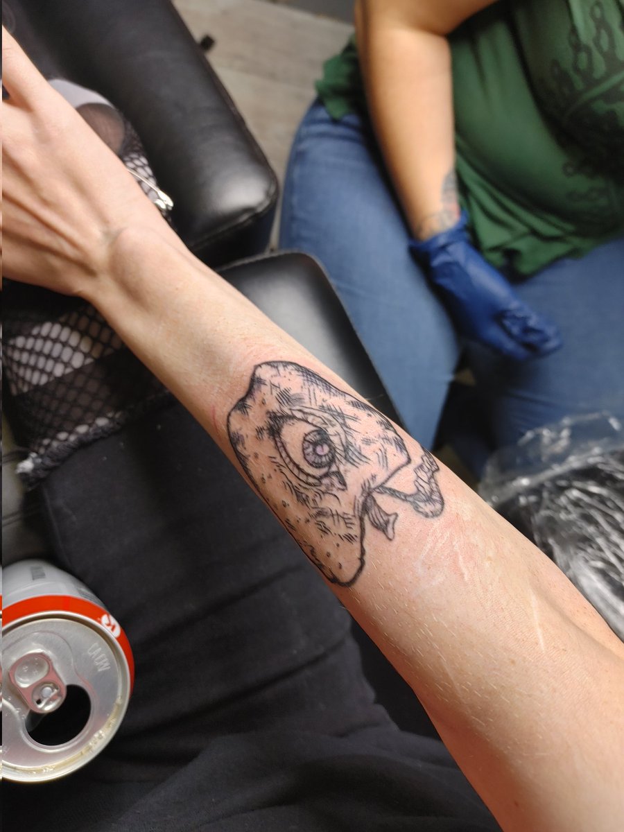xannytwitch's tweet photo. Hehe tattoo https://t.co/v84DfNUsjV