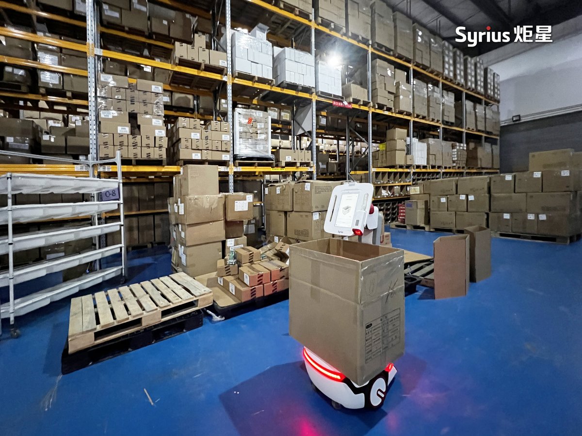 Syrius Robotics tweet media