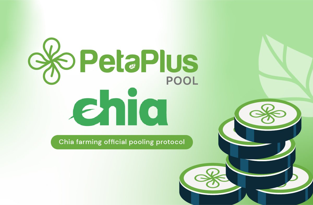 petapluspool's tweet photo. we are group of #chia believers that invest a lots of money in storage, we opened a pool for the community.
and we would like to invite you to join our pool with 0% fee for first 30 days
https://t.co/rpIrVFYXOX
Thanks in advanced
PetaPlus Team 
$xch #petaplus
@chia_project https://t.co/cMoJimpyRj