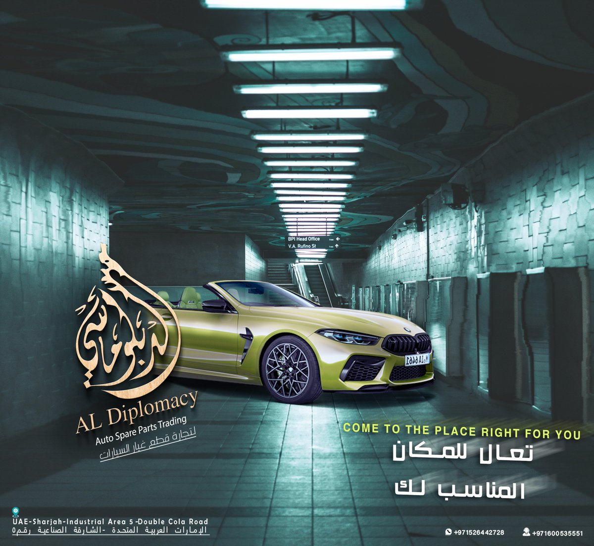 AlDiplomacyAuto's tweet photo. تعال للمكان المناسب لسيارت�� وتجد فية كل ما��حتاجة سيارتك 
الدبلوماسي لتجارة قطع غيار السيارات 
For more Info:
Whatsapp #: +971526442728 
Tel #: +971600535551
W: https://t.co/QWGWFTOWnt https://t.co/g3s6CdksI8