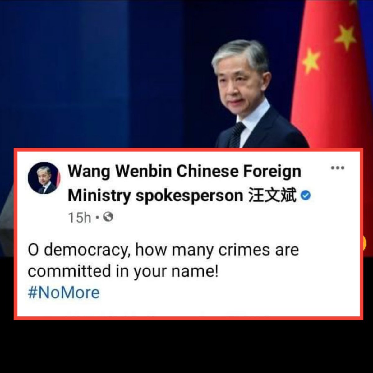eslemanabbay's tweet photo. We thank the Wolf Warriors for Joining our #NoMore movement

@gZclW78FYo7XYMO
@ChinaEmbAddis  
@XHNews 

#AdwaAgain https://t.co/ls8HRnHVkV
