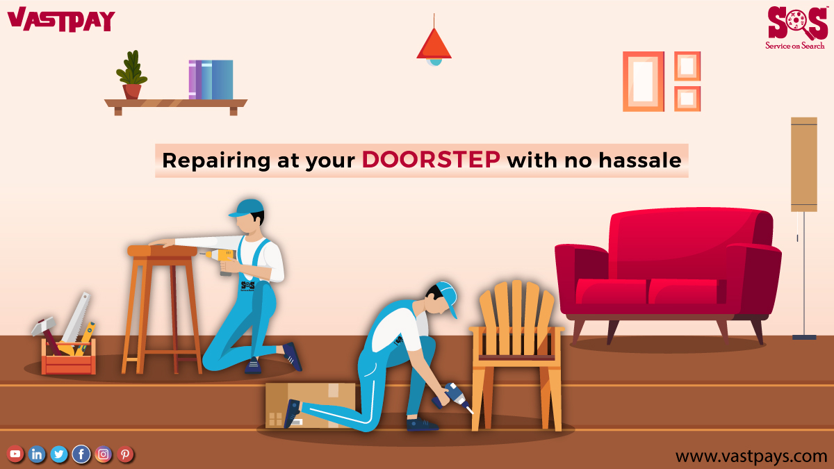 pay_vast's tweet photo. Carpenter at your doorstep. Now #repairing your wooden #furniture easily by booking in advance. Install the #VastPay app now. 

https://t.co/Mn3wrvC1ee

#SOS #ServiceonSearch #FurnitureRepair #RepairService #FurnitureMakeover #BookOnline #OnlineServices #Furnituremaker #Redesign https://t.co/uVSMviMXPp