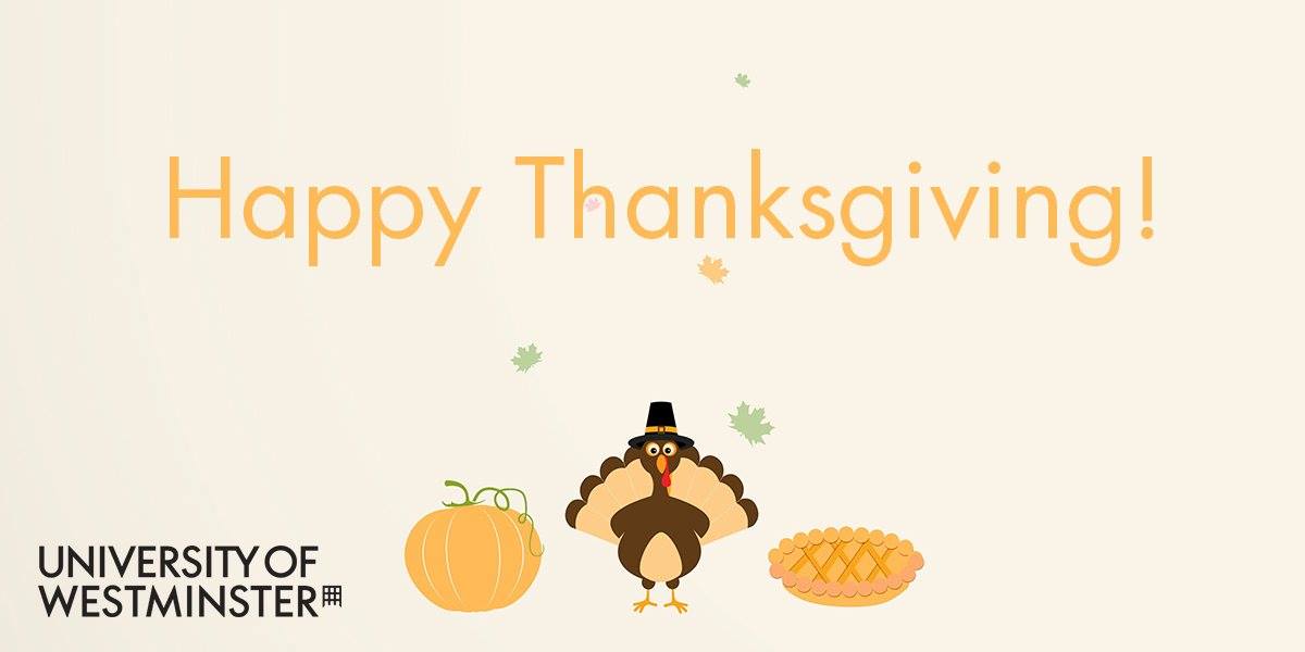 We wish a very happy Thanksgiving to all of our American students, colleagues, alumni and friends celebrating today. 🎉